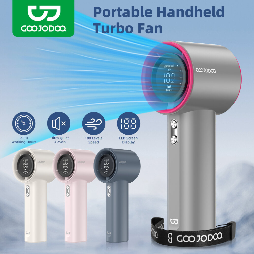 GOOJODOQ 4000mAh Turbo Fan